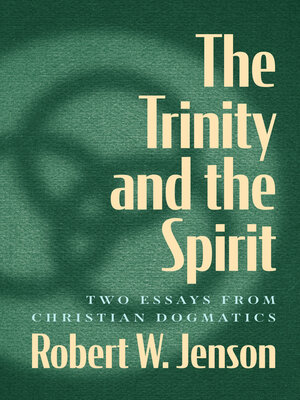 cover image of The Trinity and the Spirit